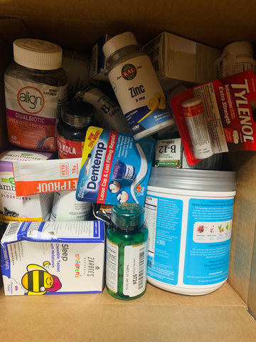 Vitamin & Medicine Lot