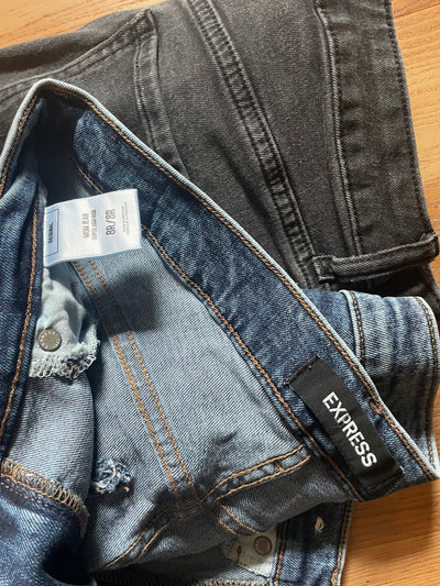 Branded Jeans and Pant Lot- size 8-10 -includes Madewell and Levis